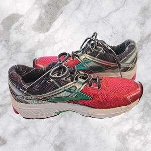 Brooks Ravenna 7 Running Shoe SZ 7 Pink Teal Sneakers Kicks Training Comfort